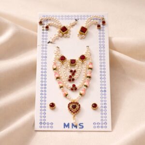 चाँदी का दिव्य शृंगार सेट – श्रीनाथजी एवं लालनजी के लिए विशेष उत्सव शृंगार