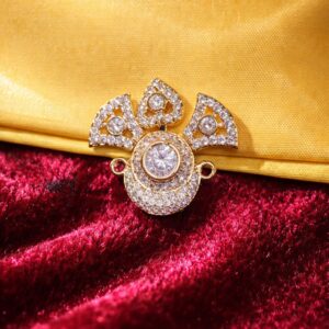 वल्लभ महाराजाधिराज रजत हीरा जड़ित मुकुट – भव्य महाशृंगार